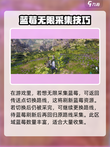 七日世界💎蓝莓采集点推荐，玩家必看！截图3