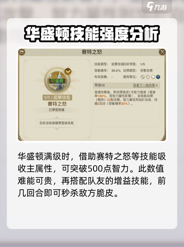 世界启元🔥乔治华盛顿技能效果深度解析🎉截图3