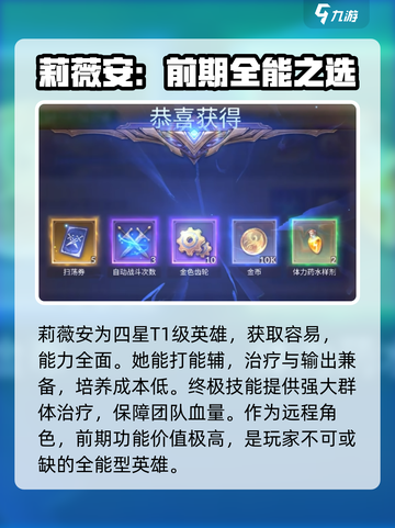 潮汐守望者莉薇安值得培养吗介绍截图3