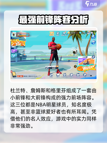 全明星街球派对最强阵容是什么介绍截图2