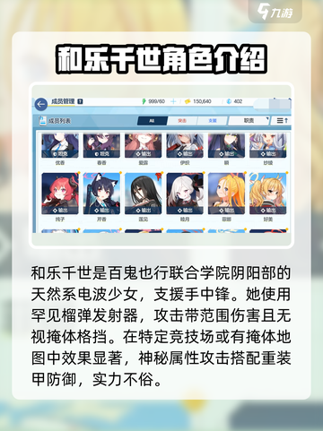 蔚蓝档案和乐千世技能怎么样介绍截图2
