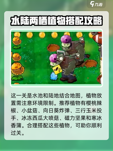 植物大战僵尸🔥冒险32关通关秘籍⚡杂交版攻略来啦！截图2