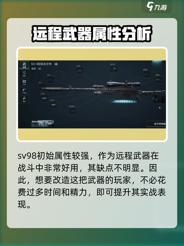 三角洲行动sv98改装方案介绍截图3