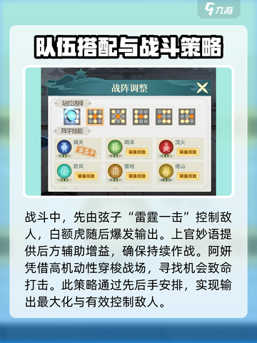 江湖如梦🔥新手必看！强势阵容这样选👇截图4