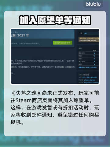 失落之魂🔥Steam英文名大曝光！📌截图3