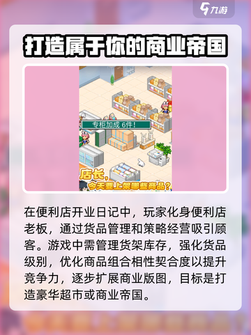 便利店开业日记玩法分享介绍截图2