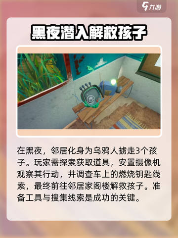 你好邻居乌鸦人怎么玩介绍截图2