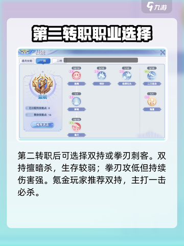 巴风特之怒盗贼转职推荐介绍截图2