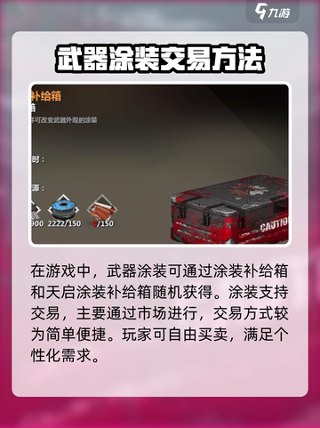 创世战车💡武器涂装交易玩法大揭秘！截图3