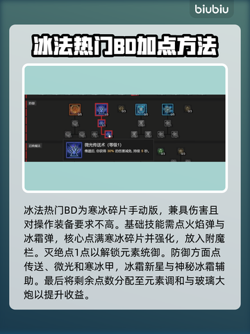 暗黑4冰法加点🔥超强BD推荐❄截图3