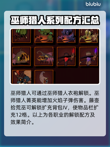 荒野枪巫🔥怪物解锁全图鉴！😍截图9