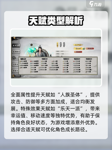 鬼谷八荒天赋大全图鉴分享介绍截图4