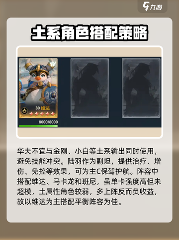 荒野国度🔥土系阵容最强搭配攻略🎉截图4