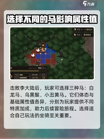 大江湖之苍龙与白鸟李大路的马是什么介绍截图2