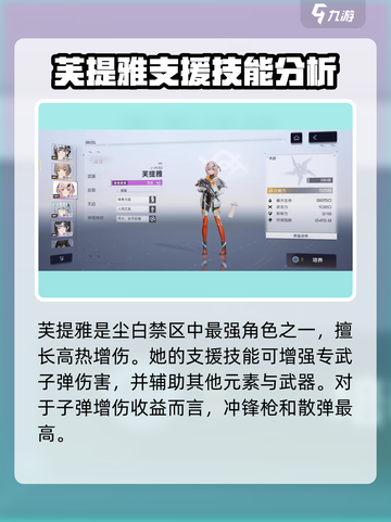 尘白禁区芙提雅小太阳专武分析介绍截图3