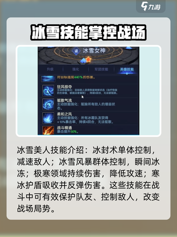 帝国与魔法冰雪女神怎么打介绍截图2