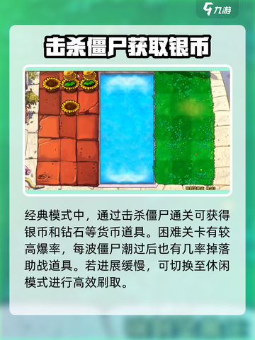 植物大战僵尸杂交版银币怎么获得介绍截图2