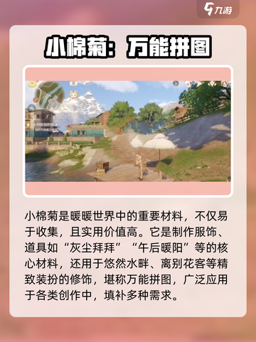 无限暖暖小棉菊采集攻略介绍截图4