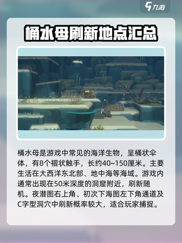 潜水员戴夫💡桶水母捕捉地点技巧大公开！截图2