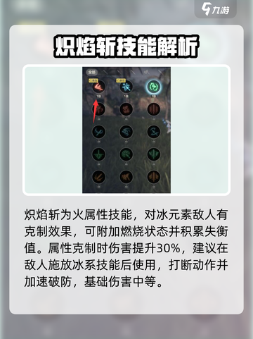 荒野起源🔥炽焰斩技能玩法超全攻略来啦！截图2