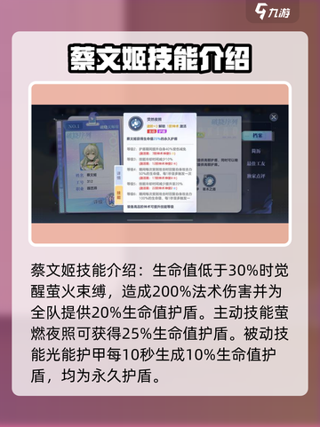 破晓序列🔥蔡文姬角色超详细解析来了！🎮截图3