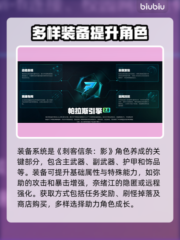 《刺客信条》影角色养成🔥超全攻略来啦！截图3