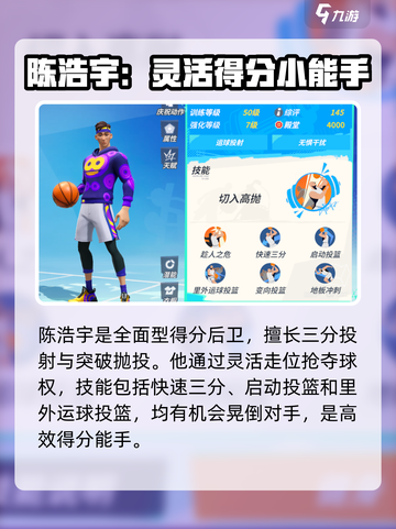全明星街球派对🔥分卫排名&选择攻略🏀截图5