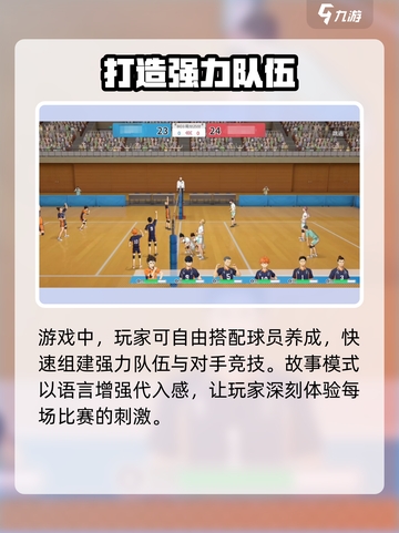 排球少年手游🔥值得入坑吗？特色全揭秘！截图3