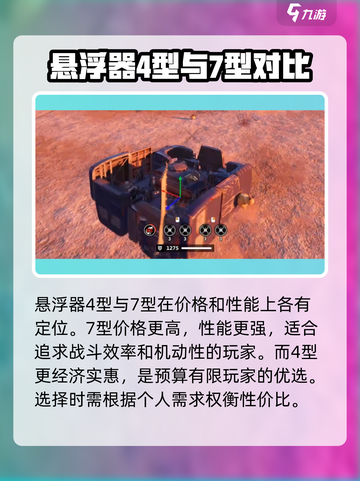 创世战车悬浮器4型7型大起底💥游戏党必看！🚗截图4