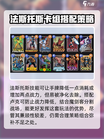 漫威终极逆转：法斯托斯🔥最强阵容搭配攻略！🎉截图2
