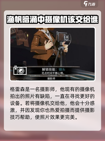 渔帆暗涌摄像机给谁介绍截图2