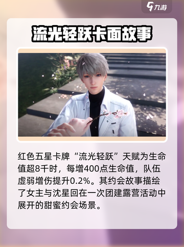 恋与深空沈星回卡牌有哪些介绍截图2