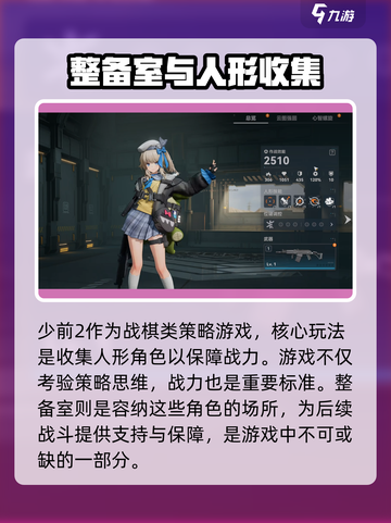 少女前线2追放整备室介绍说明介绍截图2