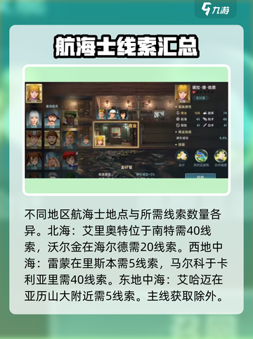 大航海时代传说🔥航海士获取全攻略🎉截图4