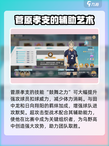 排球少年手游🔥菅原孝支强度分析来啦！💥截图3