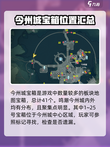 鸣鸣潮今州城隐藏宝箱在哪里介绍截图2
