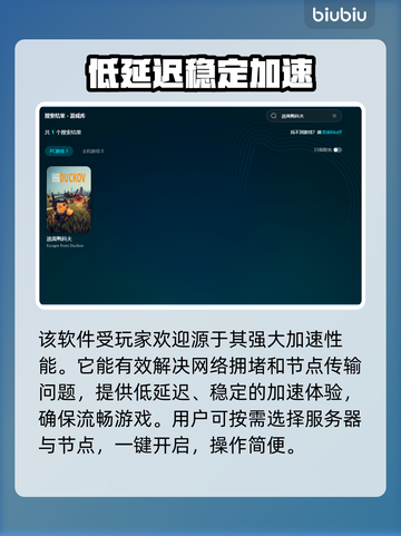 逃离鸭科夫加速器怎么选？🎉游戏流畅不 lag！截图5