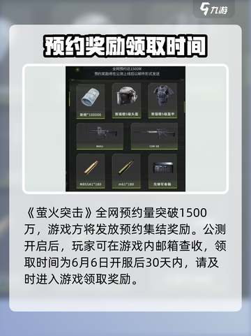 萤火突击公测🔥超全奖励获取攻略来了！截图2