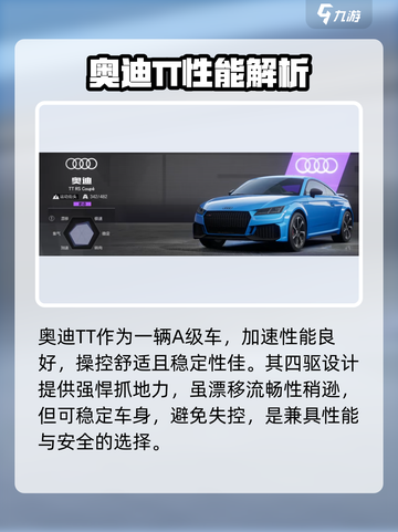 极品飞车集结🔥奥迪TT性能爆表💥开车党必玩🎉截图2