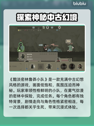 黯淡密林鲁莽小队加速器分享，游戏流畅必备！🔥🎮截图2