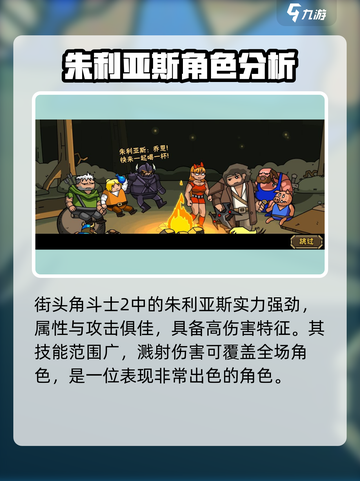 街头角斗士2最强角色推荐介绍截图3
