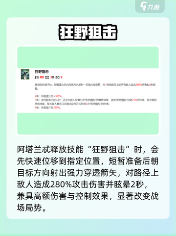 《剑与远征2》阿塔兰忒攻略🔥史诗级输出💥截图4