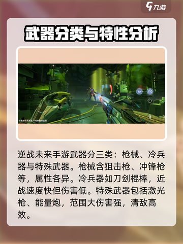 逆战未来手游都有什么武器介绍截图2