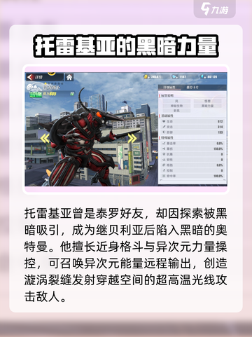 《奥特曼传奇英雄2》黑暗力量角色大揭秘🔥截图4