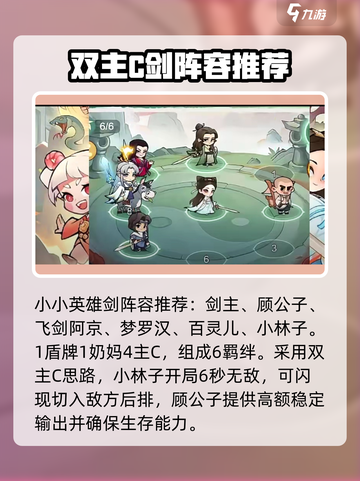 小小英雄剑阵容推荐哪个好介绍截图2