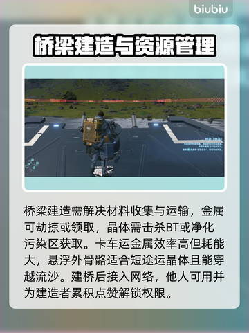 死亡搁浅2🔥建桥攻略💎桥怎么建全网最详细教程！截图3