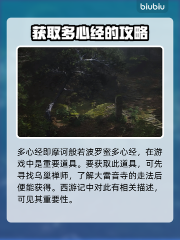 黑神话悟空🔥多心经获取方法大揭秘！🎉截图2