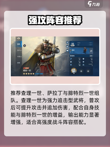 《世界启元》腓特烈T0阵容🔥截图3