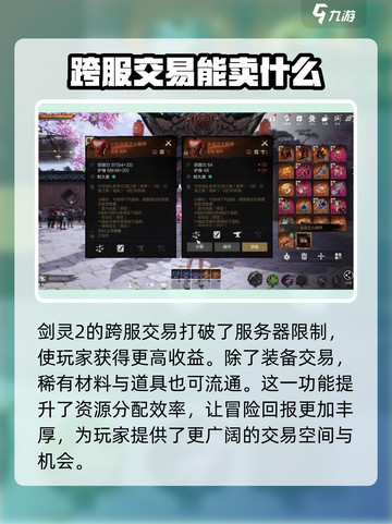 剑灵2跨服交易🔥超多优势等你来发现！截图3