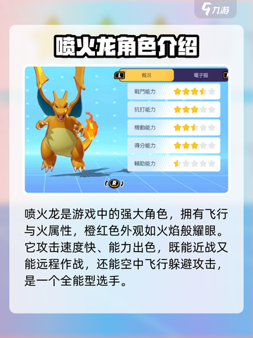 宝可梦大集结喷火龙好用吗介绍截图2